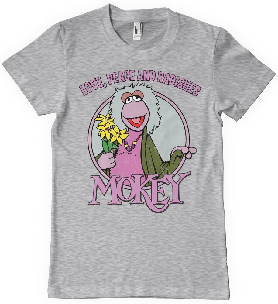 ALTRA Maglietta Fraggle Rock Mokey Love Peace And Radishes