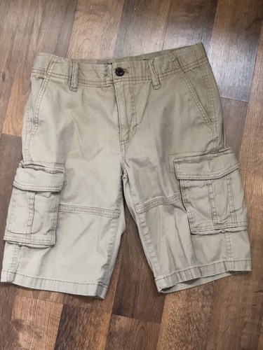 Lot Of 2 (Two) Size 18 Khaki Cargo Mid Rise Shorts-Arizona & Vans Off The Wall - Picture 10 of 19