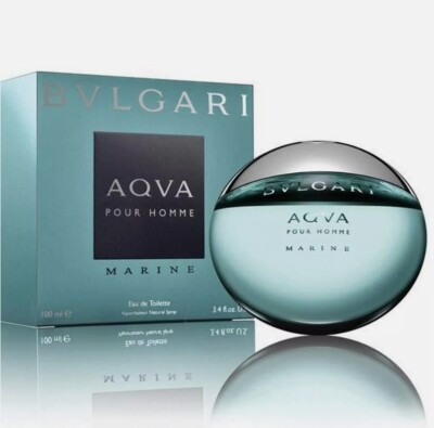 Bvlgari Aqva Marine Pour Homme von Bvlgari 3,4 oz EDT Köln für Männer Neu In Box