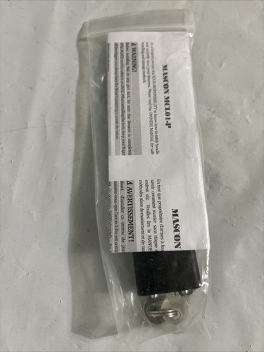 Mascon MCL01-P Armas de Fuego Pistola Cerradura y 2 Llaves Nuevo. Cable negro. - Imagen 3 de 3