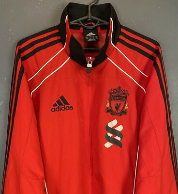 MENS ADIDAS FC LIVERPOOL 2010/2011 JACKET TRAINING SOCCER FOOTBALL