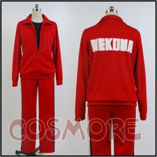 Haikyuu Kenma Kozume Teturo Kuroo Cosplay Costume Volleyball School Red Uniform