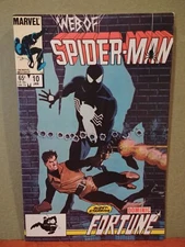 Web of Spider-Man 1985 #10 Marvel - Black Suit   6.5