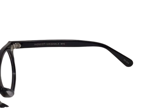 Moscot 24 - 145 Lemtosh Eye Glasses Size 46 Black Very Good | eBay