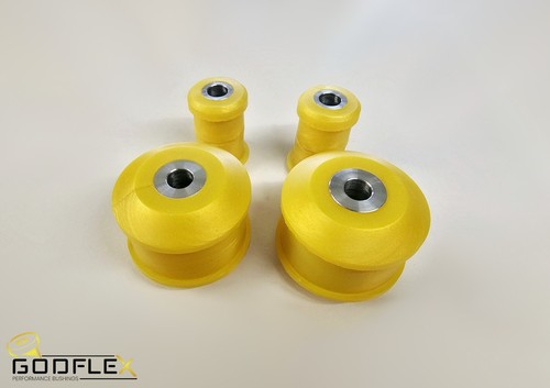 Front Suspension Arm Bushing Kit Bushes For Fiat Panda 2003 - 2012 in Poly - Picture 4 of 6