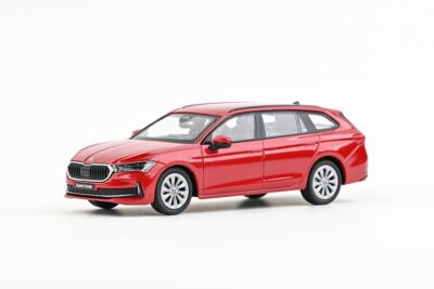 Abrex  Skoda Superb IV Combi 1:43 Red Carmine Metallic 143AB-047BAD