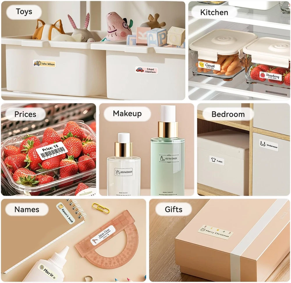 Bluetooth Label Maker for School Home Office Organization Bluetooth Label Maker for School Home Office Organization
