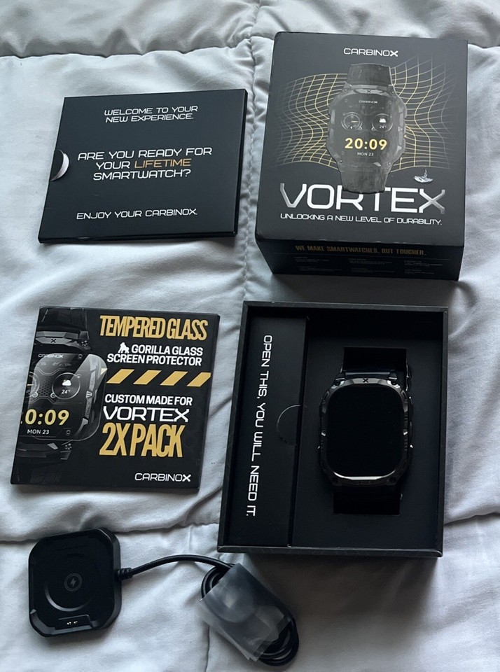 CARBINOX " VORTEX " Tactical Military Smartwatch IP69K Shock &Waterproof NEW eBay