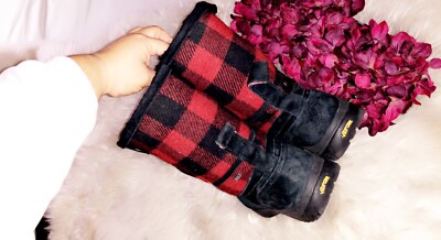 UGG Butte Redwood Boot Buffalo Check Snow Boot s-l400.jpg main image 3