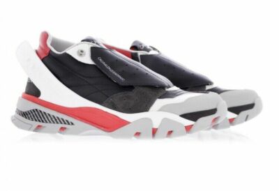 RAF SIMONS × CALVIN KLEIN 205W39NYC K0219 Cander7 Schwarz Weiss Rot Grau EU 42
