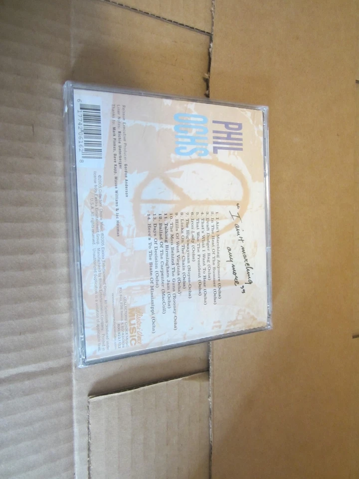 I Ain't Marching Anymore by Phil Ochs (CD, Oct-2005, Collectors' Choice Music) Foto 2 de 2