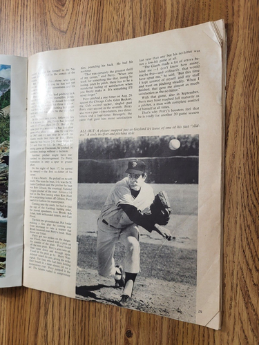 1969 San Francisco Giants Yearbook Fair Okay Condition Please See All Pictures - Picture 7 of 12