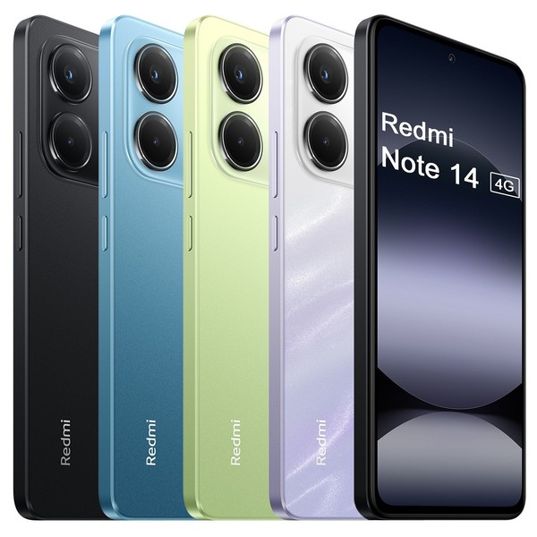 Xiaomi Redmi Note 14 4G 8GB+256GB Smartphone 6,67'' AMOLED 108MP 5500mAh HyperOS