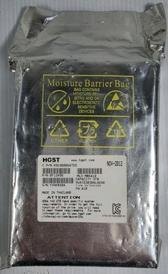 HITACHI  HUA723030ALA640 0F1246 H3U30006472S 3TB 7.2K RPM 3Gb/s SATA 3.5'' HDD