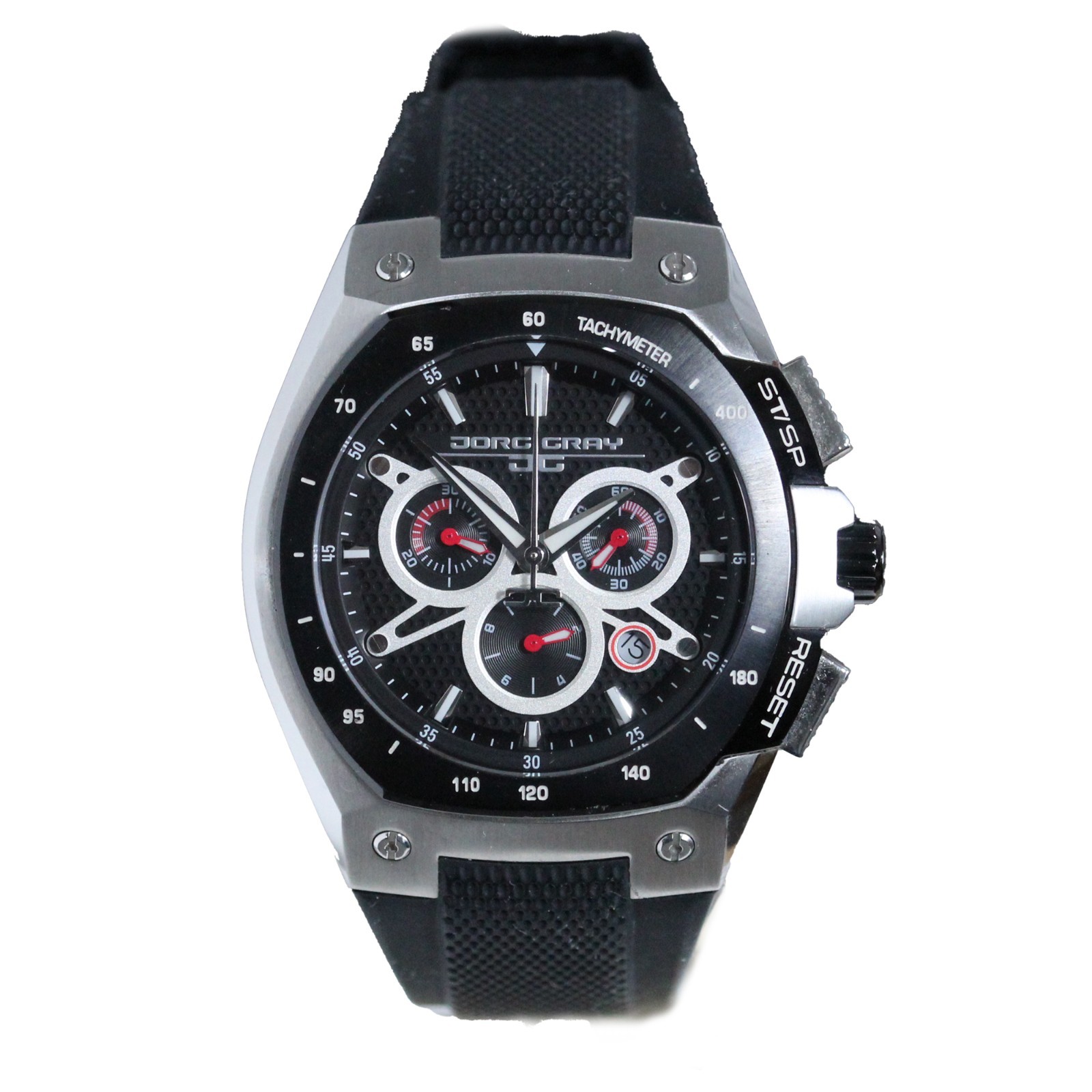 JORG GRAY Swiss Ronda 8300 WR100M Quartz Sapphire Crystal Sport Watch