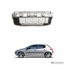 Stoßstangen Gitter Blende vorne passt für Peugeot 206+ 2L 2M Baujahr 2009-2013