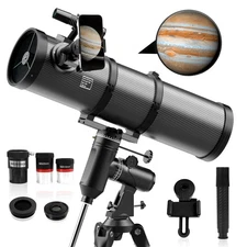 Telescope 150EQ Reflector Telescopes for Adults Astronomy - Professional 150m...