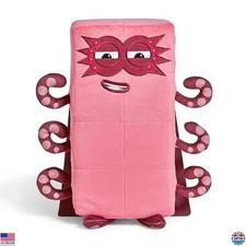 hand2mind Numberblocks Superhero Octoblock Plush Toy - Musical Light-Up Fun