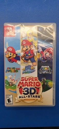 Super Mario 3D All-Stars (Nintendo Switch) Game & Case