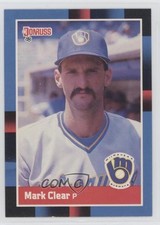 1988 Donruss Mark Clear (Solid Blue Upper Left Corner) #372 0ng2