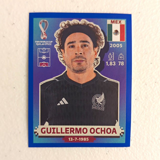 Panini FIFA World Cup Qatar 2022 Sticker MEX 3 Guillermo Ochoa Mexico BLUE