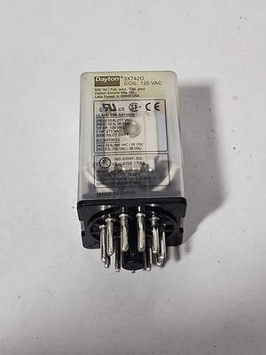 DAYTON 3X7420 RELAY 10A 120VAC