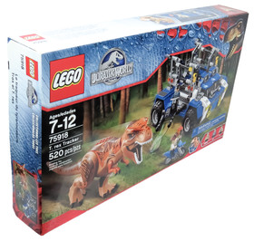 Lego 75918 T. rex Tracker Jurassic World RETIRED 520 Pcs 3 Minifig + T.rex BNISB