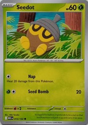 Seedot 013/132 Mega Evolution Common Pokemon Card
