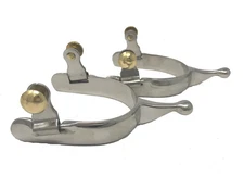 AJ Tack Ladies Ball Knob Spurs