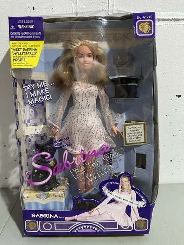Vintage 1997 Sabrina The Teenage Witch Doll Kenner New-Unopened box
