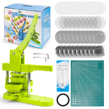 Gocreate Button Maker Machine 58 Mm 2.25 Pin Badge Maker Machine Multiple Size