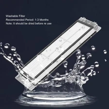 2PCS Floor Sweeper Filter High Efficiency Particulate Air Filter Screen