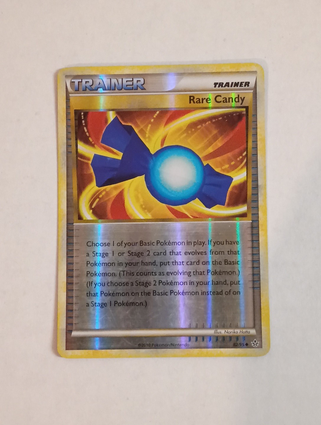 Rare Candy 82/95 - HGSS Unleashed Reverse Holo Uncommon Pokemon Card