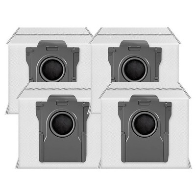 Replacement Dust Bags 4 pcs for MOVA Z70 Ultra Roller Robot Vacuum Cleaner