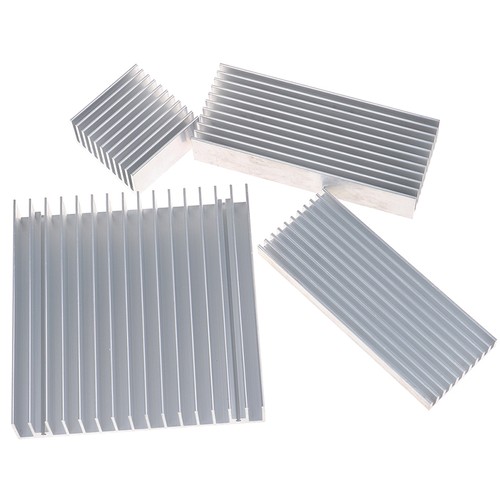 Extruded Aluminum Heatsink For High Power LED IC Chip Cooler Radiator Heat D_ME - Photo 6/16