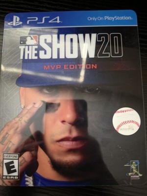Sony MLB The Show 20 MVP Edition SteelBook w/ Case (PS4) E 2020 NTSC-U/C