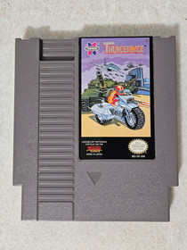 NINTENDO NES THUNDERCADE GAME CARTRIDGE TESTED