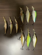 Megabass Flap Slap Live X Margay Lure Used 6 Treble Hooks Fish Bait