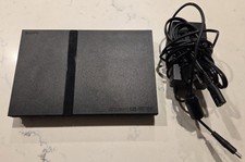 Sony PlayStation 2 Slim SCPH-70012 Console NTSC w/ Power Adapter Partially Works