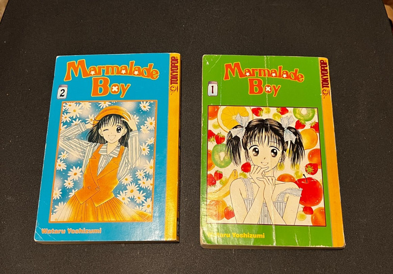 Marmalade Boy Vol 1 & 2 Manga Yoshizumi Wataru - Paperback English Tokyopop