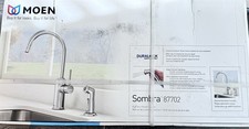 Moen Sombra 87702 Duralock Quick Connect Kitchen Faucet w/Side Sprayer - Chrome