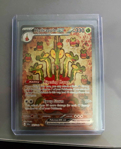 Pokemon TCG Hydrapple ex 167/142 SV07 Stellar Crown SIR Full Art Holo Eng