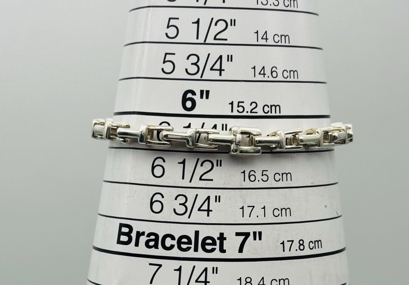 Tiffany & Co. T Narrow Chain Bracelet Sterling Silver Retired image 2