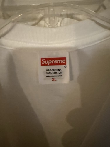 Supreme White “drugs” Tee- Xl, Ds, Quick Ship, Authentic  - Afbeelding 2 van 3