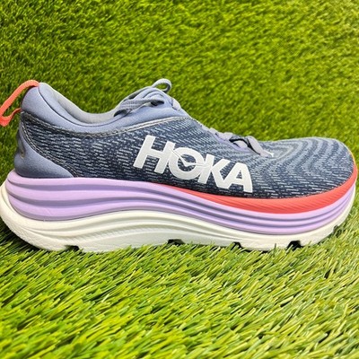 Hoka One One Gaviota 5 Womens Size 7.5 Blue Pink Athletic Running Shoes Sneakers
