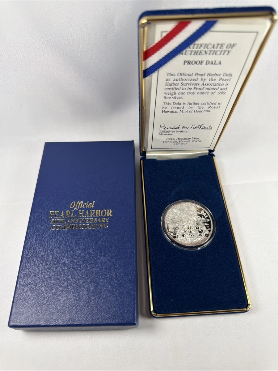 Pearl Harbor Coin In Silver Bullion Coins for sale | eBay