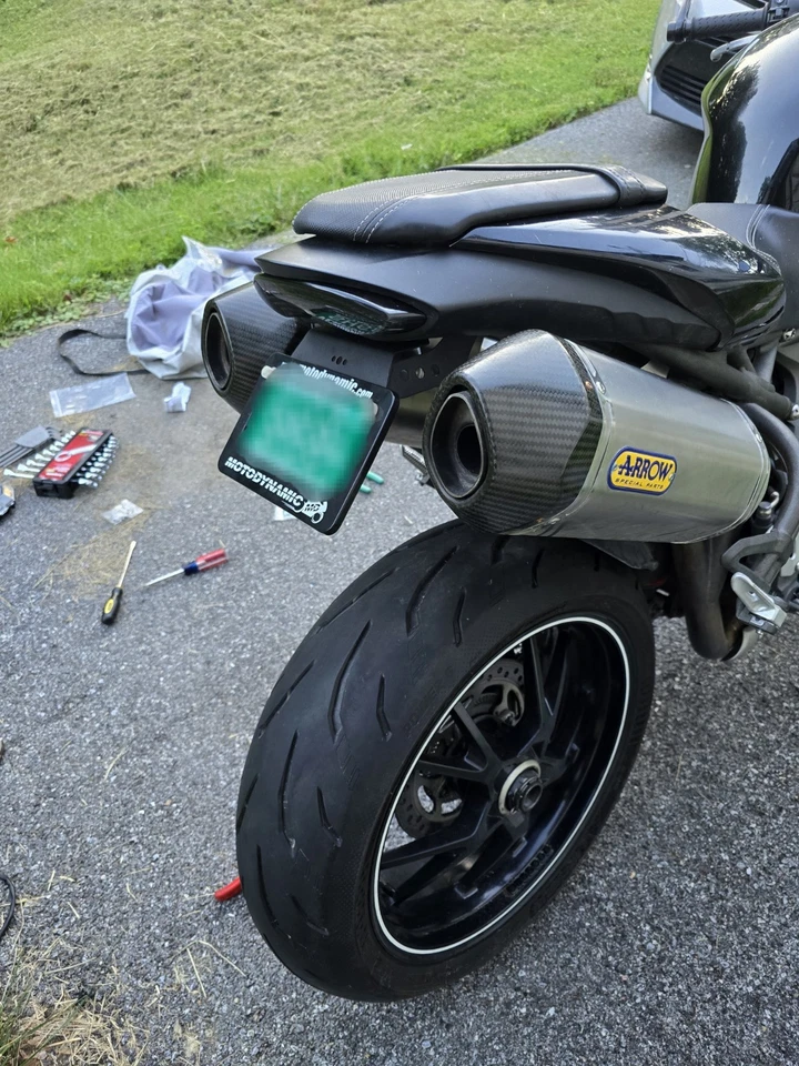 Triumph Arrow Dual Exhausts – 2016+ Speed Triple 1050 S / R / RS - Image 2 of 4