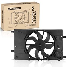 Engine Radiator Cooling Fan Assembly Compatible with Select Chevrolet Buick