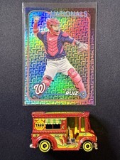 2024 Topps Series One KEIBERT RUIZ Base Set #239 Holiday Foil Nationals