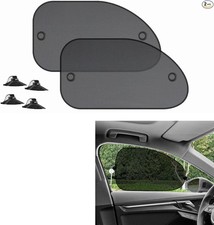 2 Pack Car Window Shade, Auto Sun Shades for Side Window, Sun Glare and UV Rays